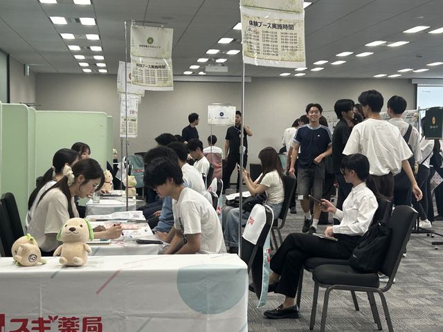 管理栄養士体験エリア