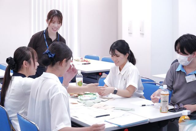 社員と学生の対話