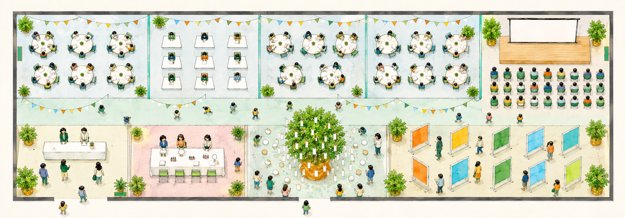 会場平面図(拡大)